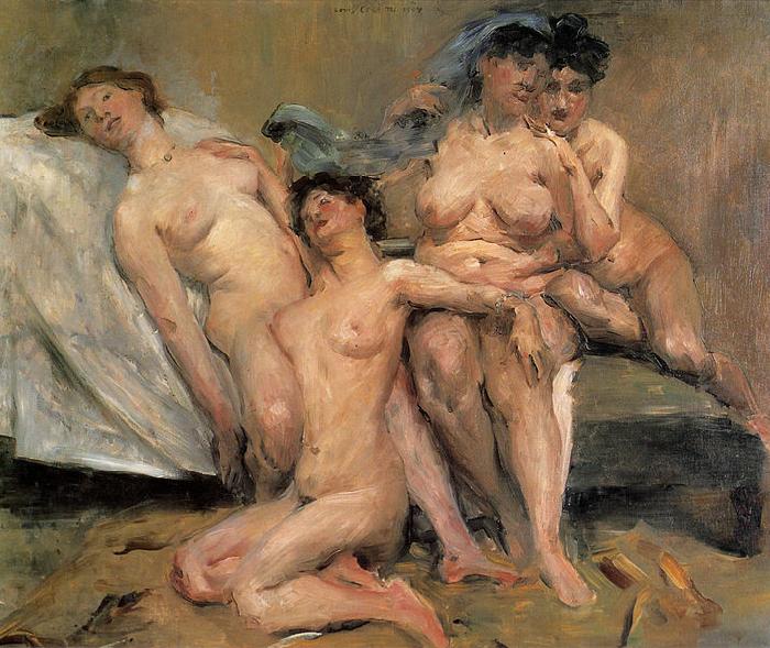 Lovis Corinth Frauengruppe oil painting picture
